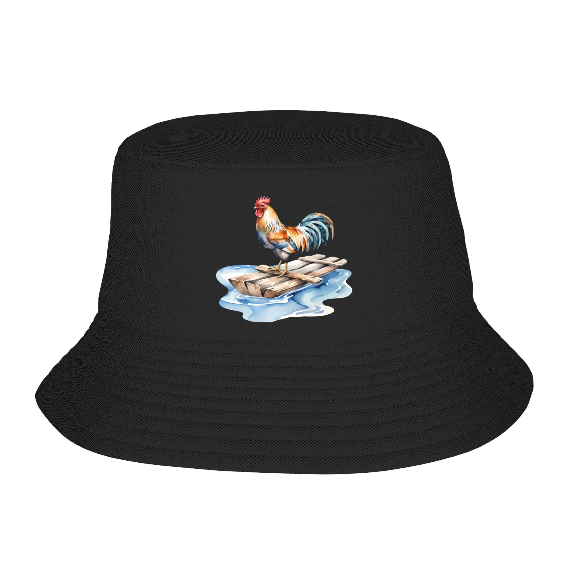 Cute Wilson Lo Siento Funny Chicken Meme Bucket Hats Gifts For Girls Harajuku  Vocation Caps For Travel Lightweight