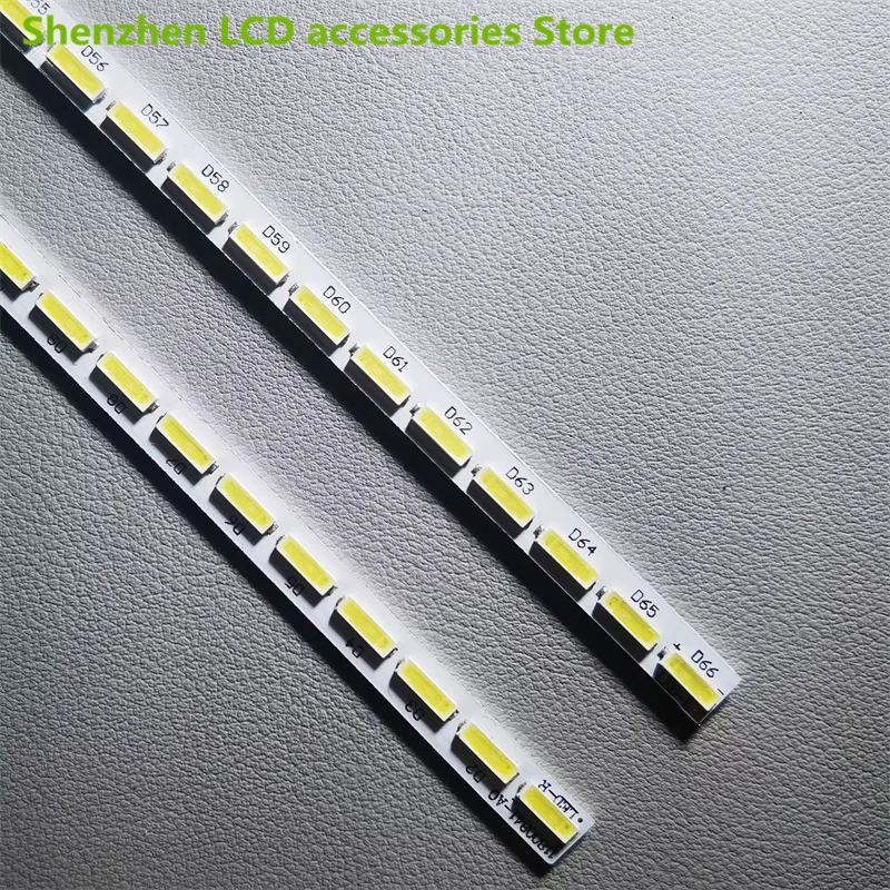 

FOR 49inch LCD TV backlight bar CL-490-066-V1-L CL-490-066-V1-R 10024664-a0 66LEDS 533MM 100%NEW