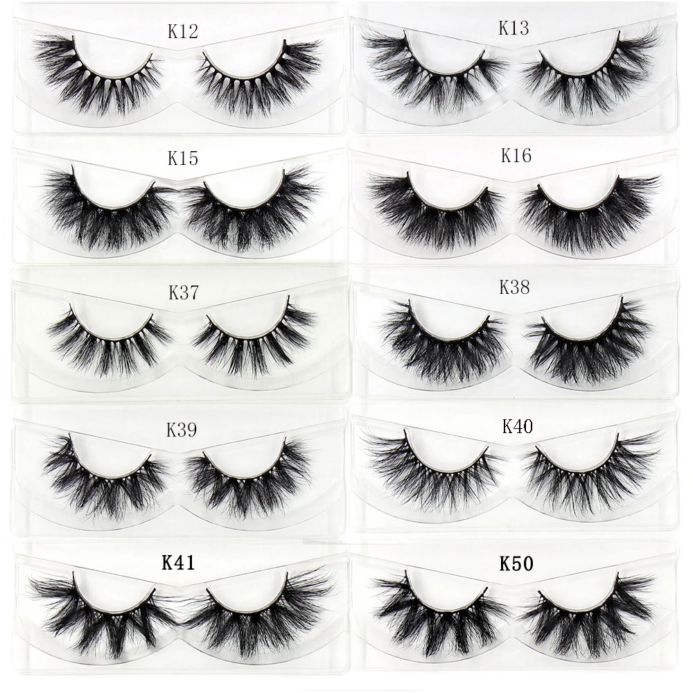 Amaolash cílios 3d vison cílios naturais feitos à mão volume cílios macios extensão de cílios longos cílios de vison real para maquiagem d101