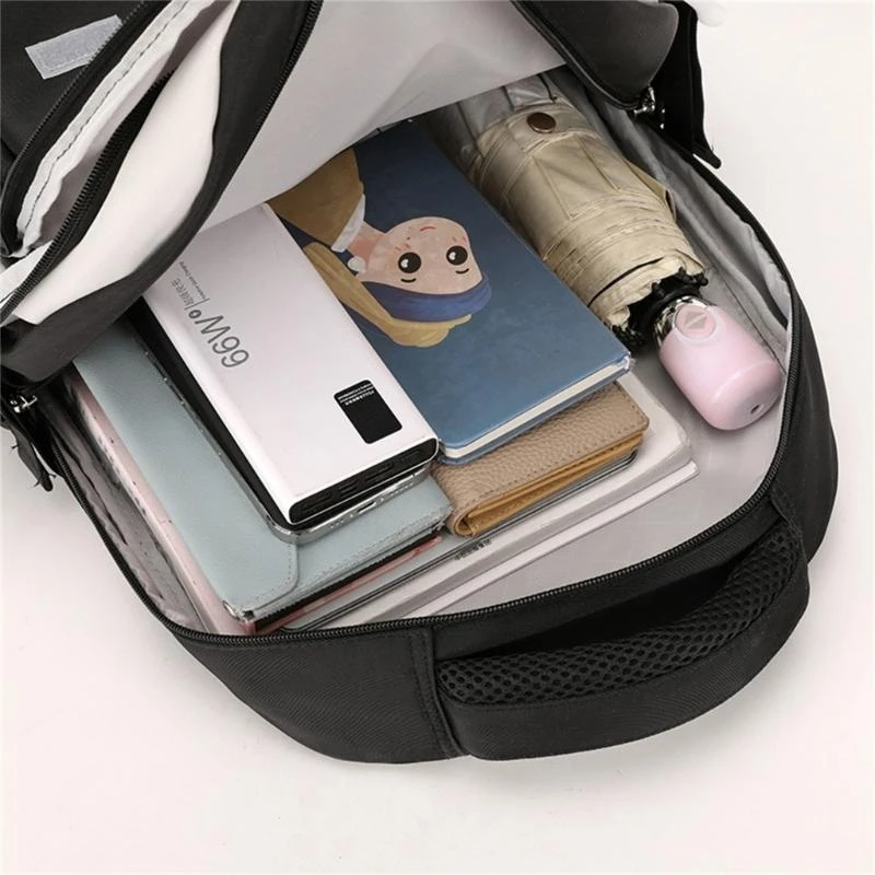 

E8FB Practical Oxford Fabric Backpack for Women Spacious School Bag Casual Daypack for Outdoor Activities and Short Trip