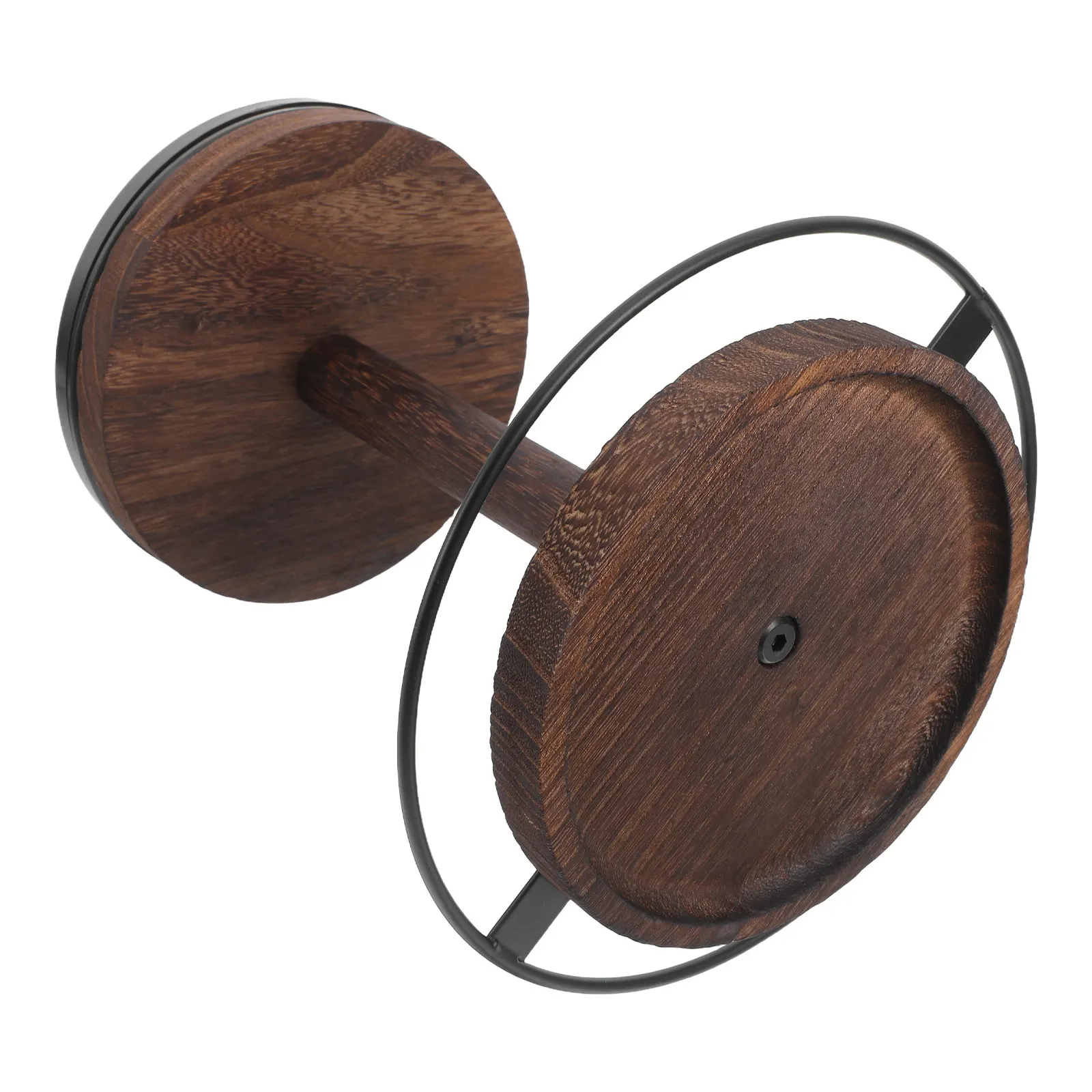 Rotatable Sunglass Organizer Wooden 360 Degree Rotating Glasses Display Stand Tabletop Eyewear Holder for Home Retail