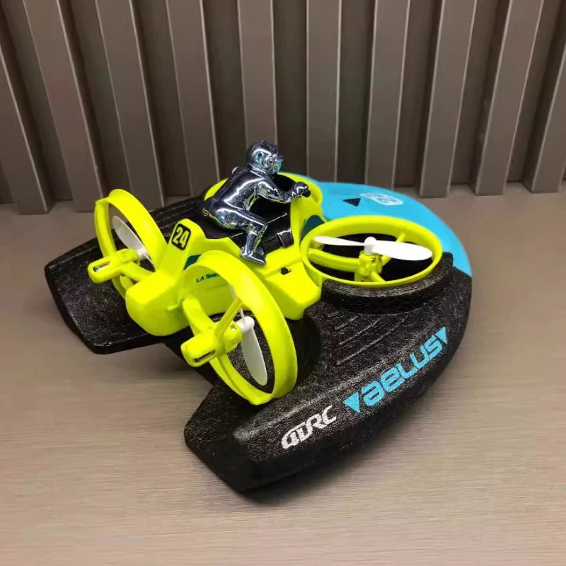 3-in-1 لاند الهواء البحر RC طائرة هليكوبتر حيلة تحلق سيارة 2.4G رباعية المروحية لعبة للأطفال الأولاد في الهواء الطلق مغامرة نموذج هدية