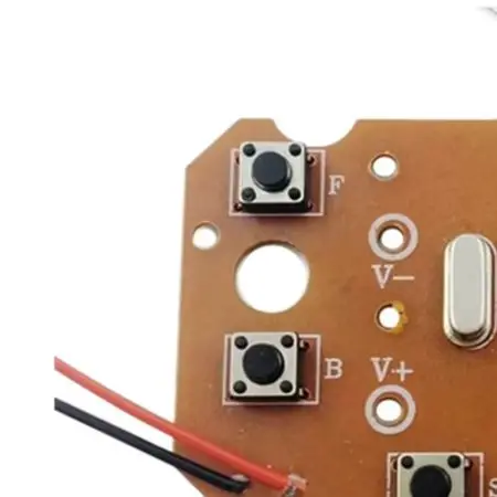 6 Channel 2.4G Remote Control Circuit Board 27MHz PCB Module For Excavator Engineering Vehicle DIY Parts