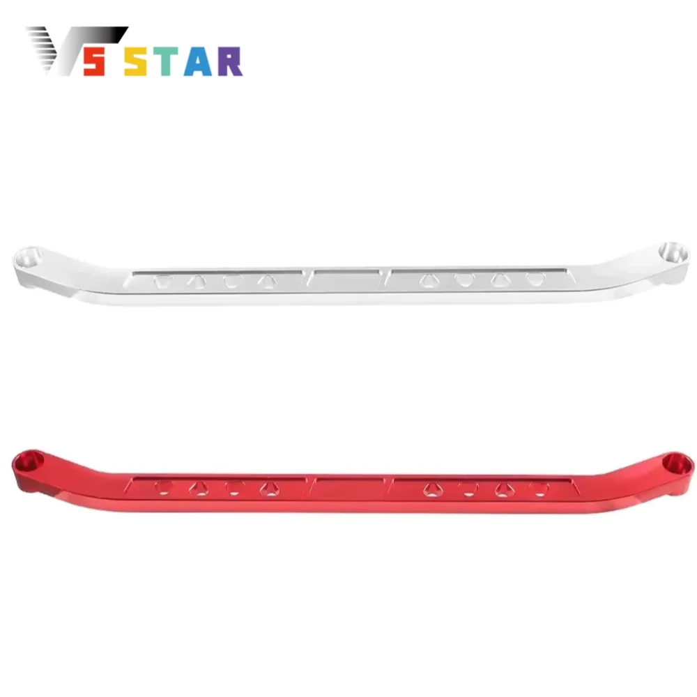 

High Quality Aluminium Rear Lower Tie Bar Red Sliver For 1988-1995 Honda Civic 1990-2001 Acura Integra