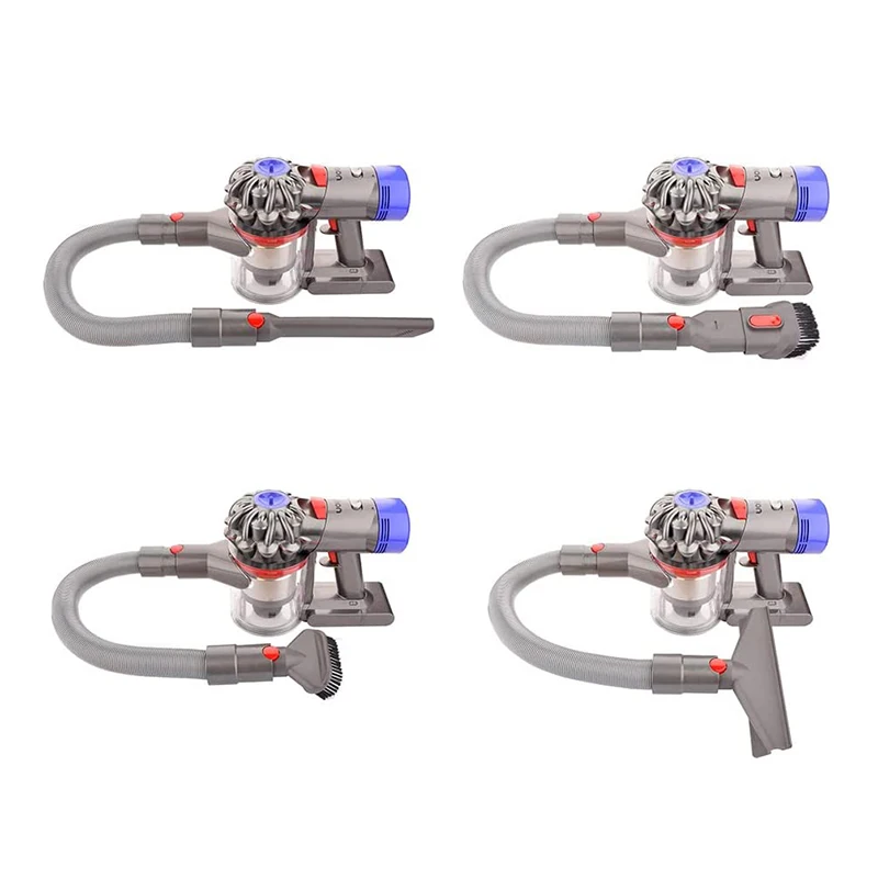 Hose For Dyson V7 V8 V10 V11 V12 V15 Vacuum Cleaner Extension Tube Telescopic Pipe Fittings Replacement Accessories Spare Parts