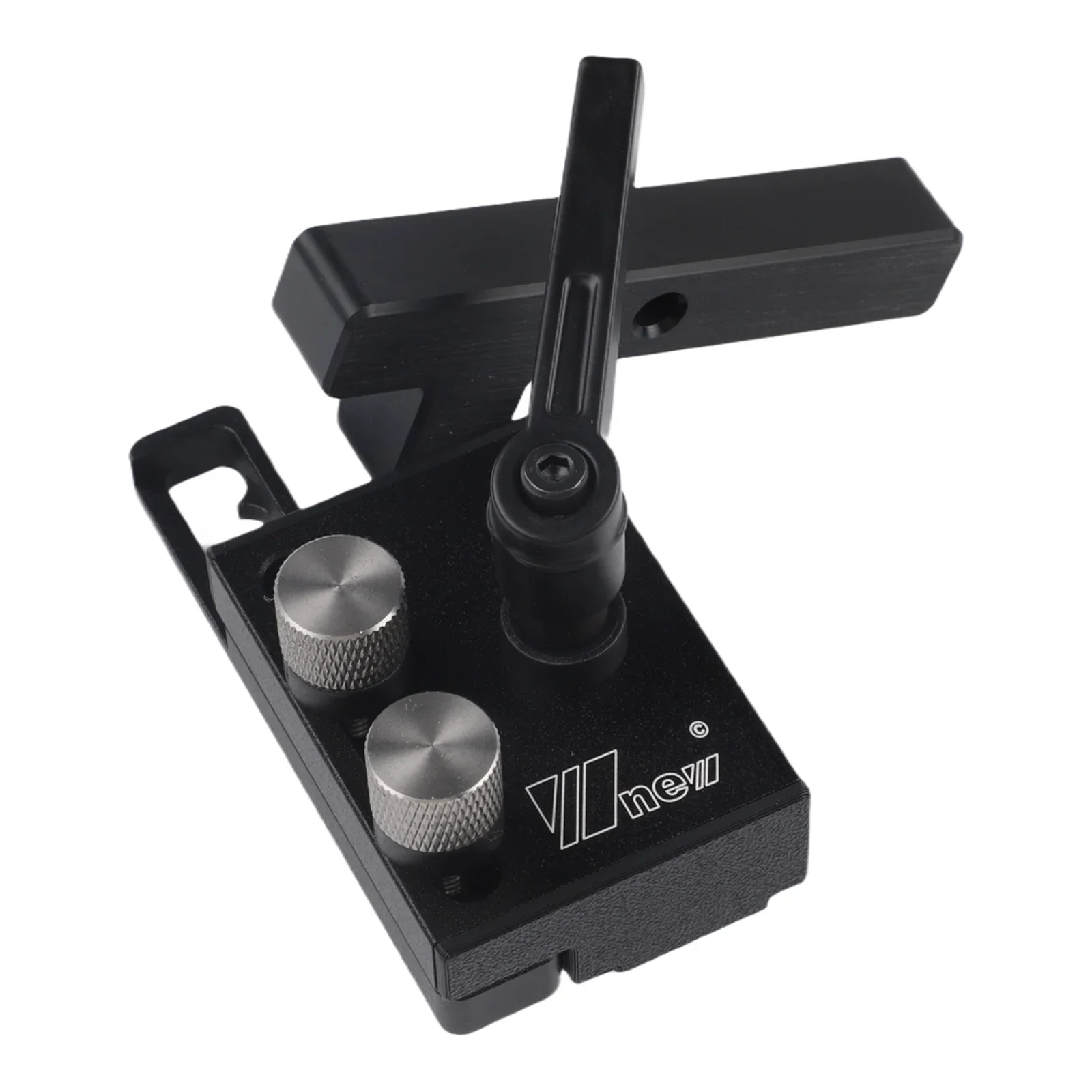 Aluminum Tool As Shown Miter Track Stop Woodworking Precision Tool Adjustable Track Stop Aluminum Alloy Design Ergonomic Handle