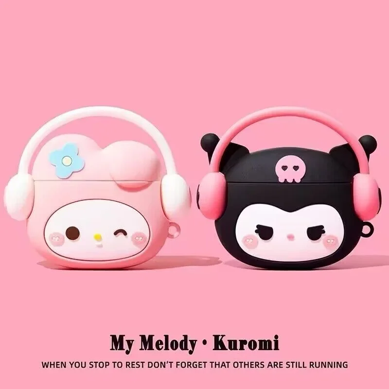 Kuromi Case for Airpods Pro2 Hellokitty Cartoon Silicone Soft Shell for AirPods 3 2 1 Protective Sleeve