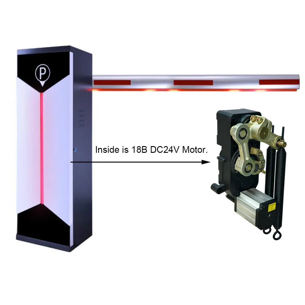 Automatic Boom Barrier Turnstiles Efficient Access Control Gate