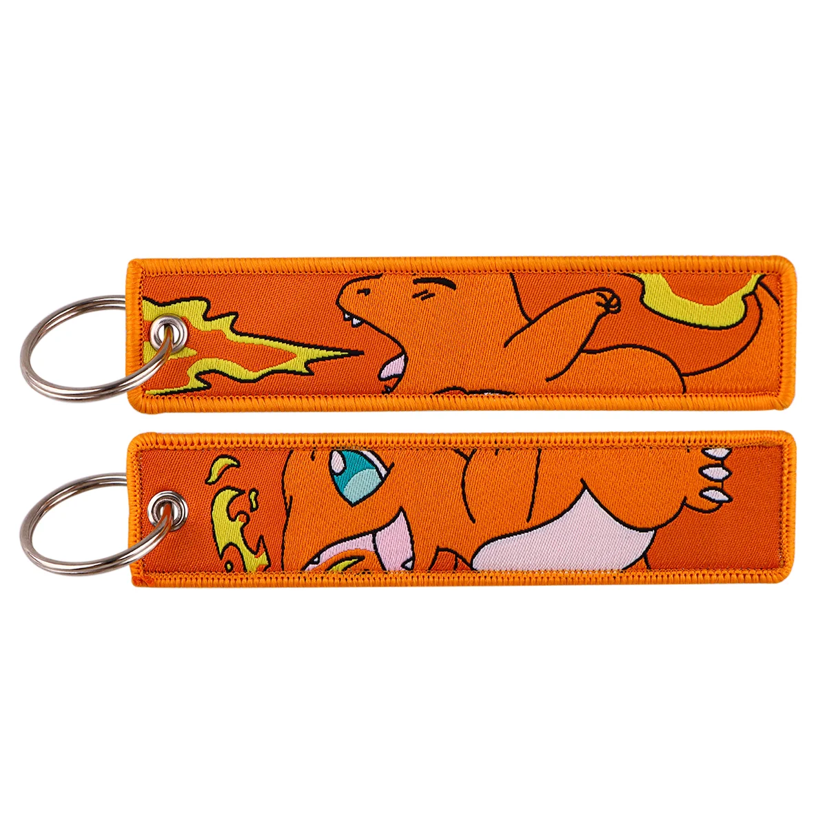 Niedliche Stickerei Schlüsselanhänger Anime Spiel Schlüsselanhänger für Motorräder Autos Schlüsselanhänger Schlüsselanhänger Schlüsselanhänger Schlüsselanhänger Chaveiro Schmuck