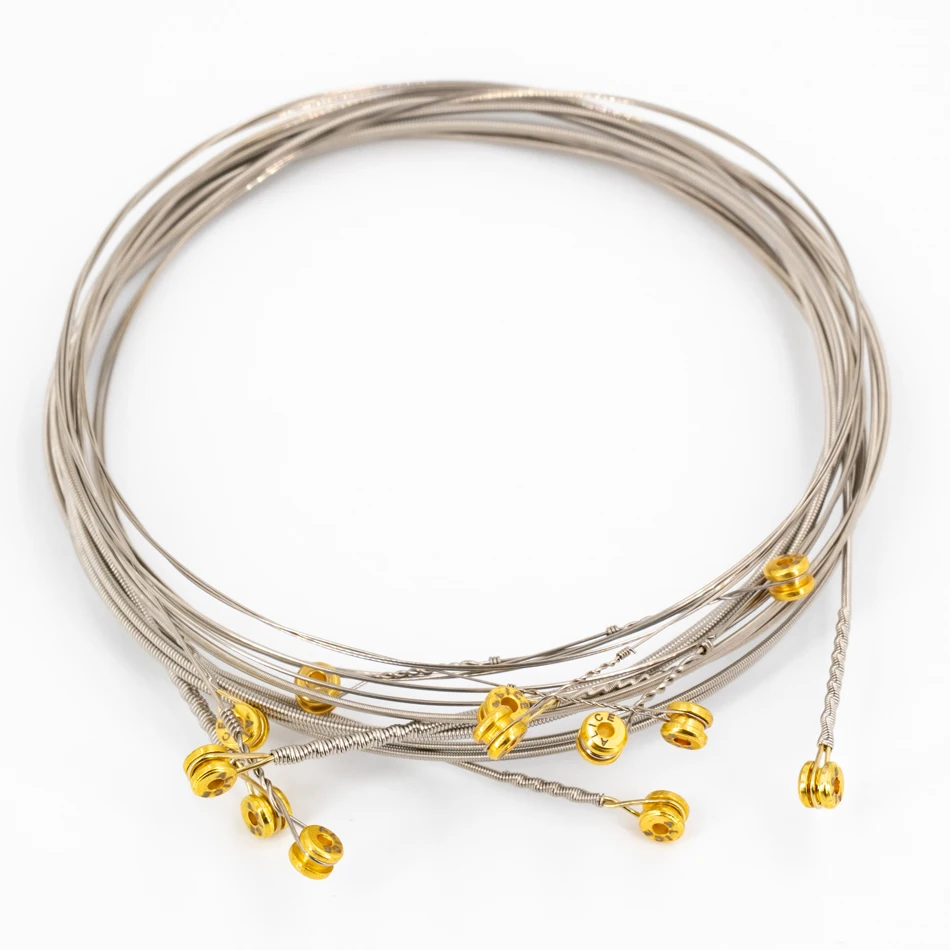 Alice Double Ball-End Electric Guitar Strings Set .010-.045 Nickel Alloy For Headless Electric Guitar