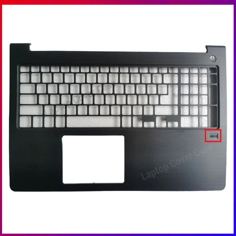 NEW For Vostro 5568 V5568 US /Latin Keyboard Palmrest Upper Cover Case With Fingerprint Hole