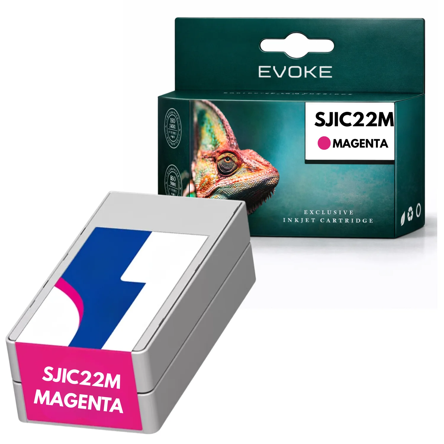 Evoke compatibele inkt voor Epson Sjic22 C33S020603 Magenta Colorworks Tm-C3500