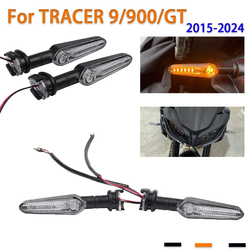 

Motorcycle LED Turn Signal Light Indicator Directional Flashing Lamp For YAMAHA TRACER 9 GT 900 GT TRACER 9GT 900GT Accessories