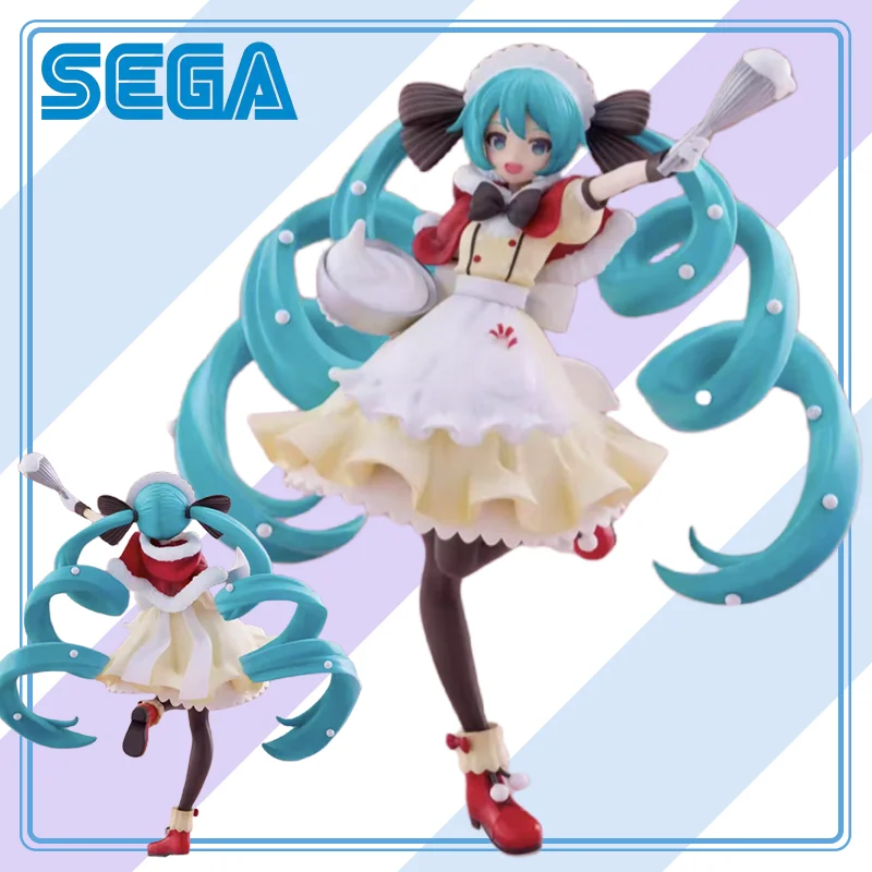 【أصلي 100%】سيجا هاتسون ميكو سلسلة لوميناستا "هاتين ميكو" مجموعة عيد الميلاد 2025 نموذج سلسلة شخصية كرتونية طقم جراج