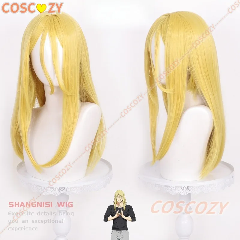 

Comic Marriagetoxin Genya Naruko Cosplay Wig 55cm Blonde Hair for Male Men Adult Role-Playing Wigs