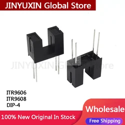 20Pcs ITR9606 ITR9608 DIP-4 9608 9606 slot optocoupler In Stock Wholesale