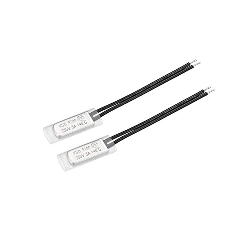 KSD9700 250 В 5 А Термозащитный переключатель 15 ° C–195 ° C нормально открытый/закрытый биметаллический термостат контроля температуры 5 шт.