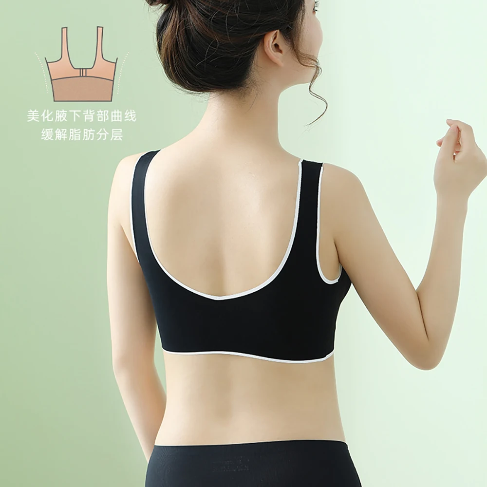 Latex Push Up Bras Women Bra Seamless Push Up Underwear Shockproof Pad Female Sport Bra Fashion Soft Comfortable Vest Bralette