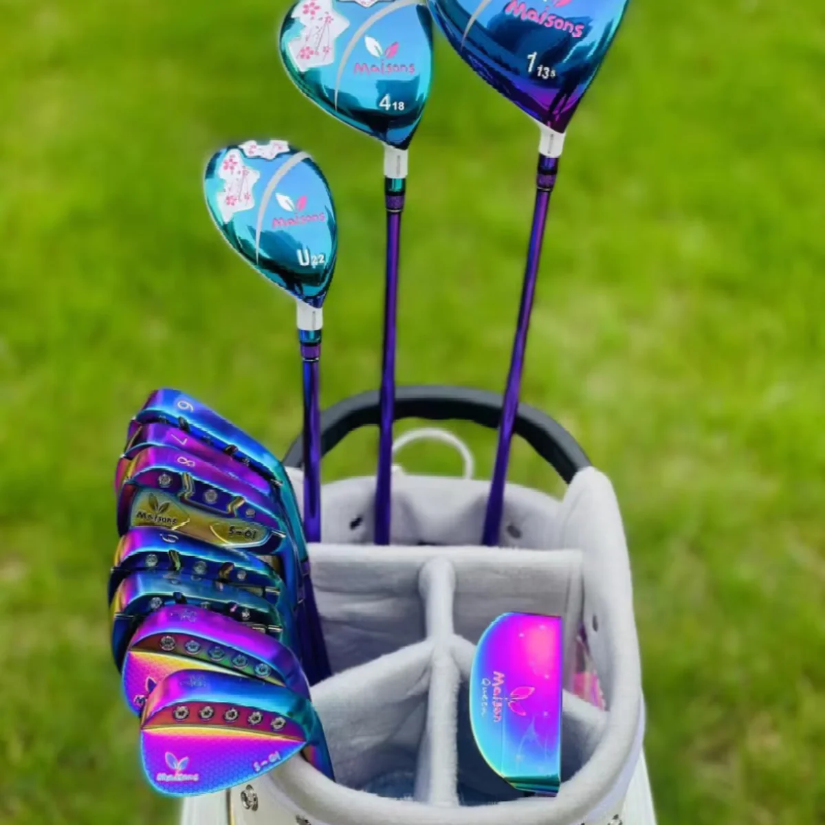 New genuine Maison golf club women's set full set lightweight version women's club pulley golf bag