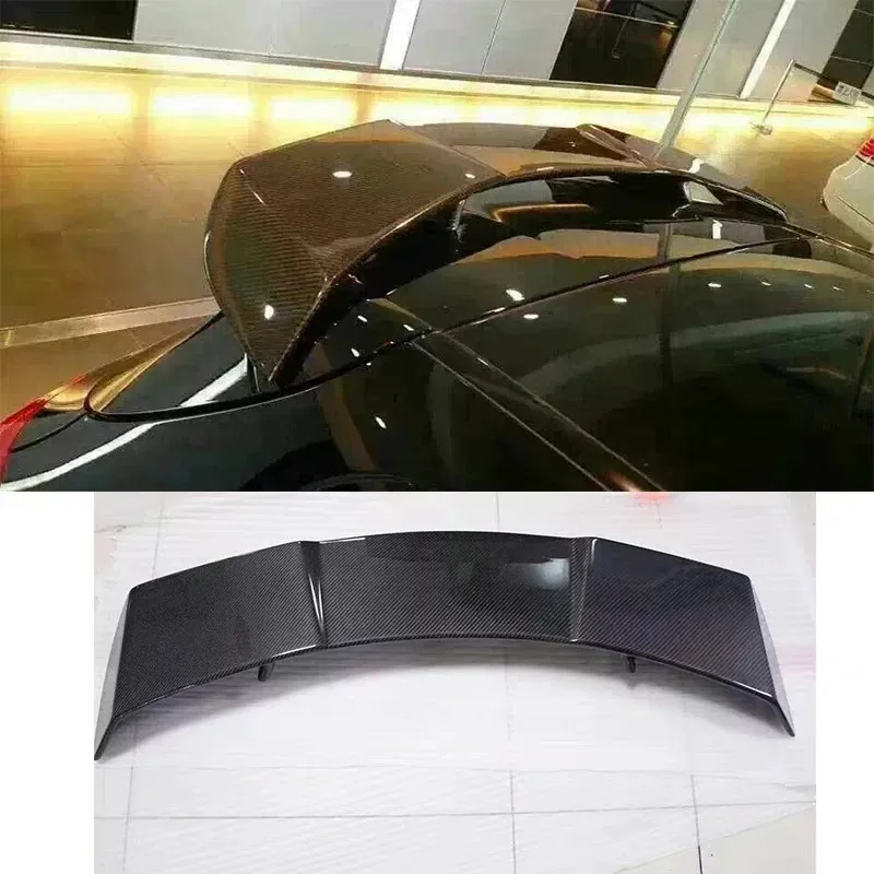 Carbon Fiber Tail Wing for Mercedes Benz A-class A260 250 A45 Modified Rear Spoiler Top Wing Body Kit Car Accessories