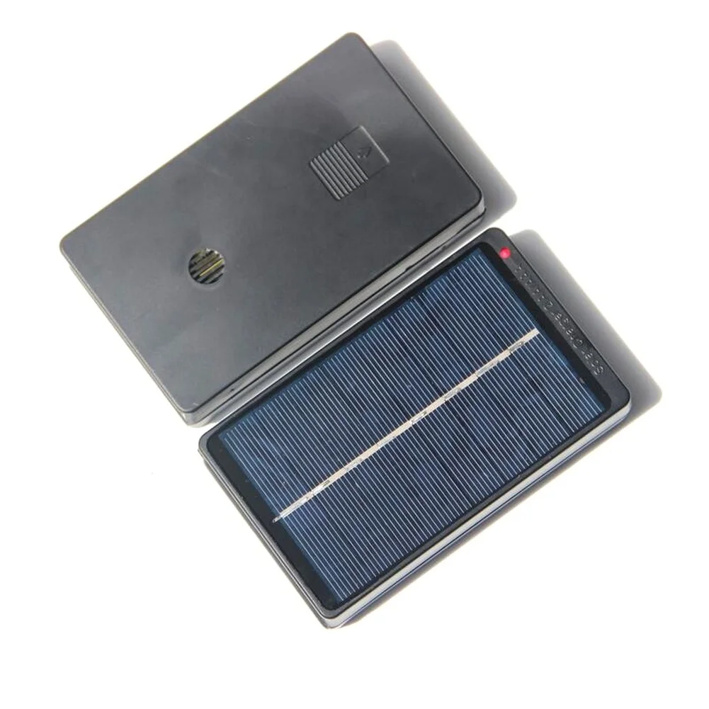 1 Set 1W 4V Solar Panel Charger Box For 2 AA AAA Rechargeable Batteries With LED Indicator Power Supply