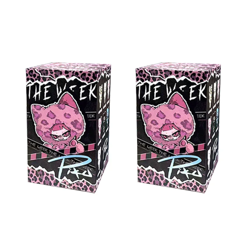 PIKU The Week Series Blind Box Cute Anime Figure Mystery Box