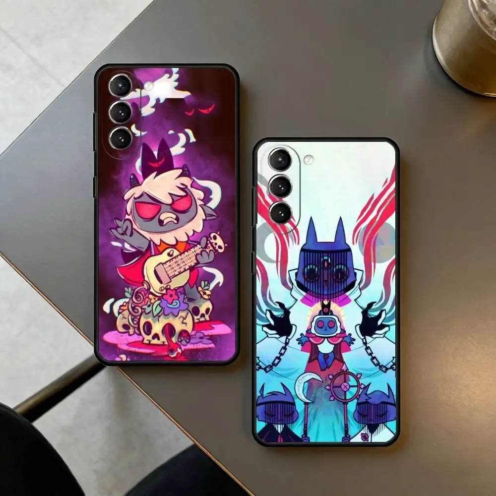 C-Cult Of The Lamb Game  Phone Case For Samsung S26,S25,S24,S23,S22,S21,S30,Ultra,Plus,Fe,Lite,Note,10,Black Cover