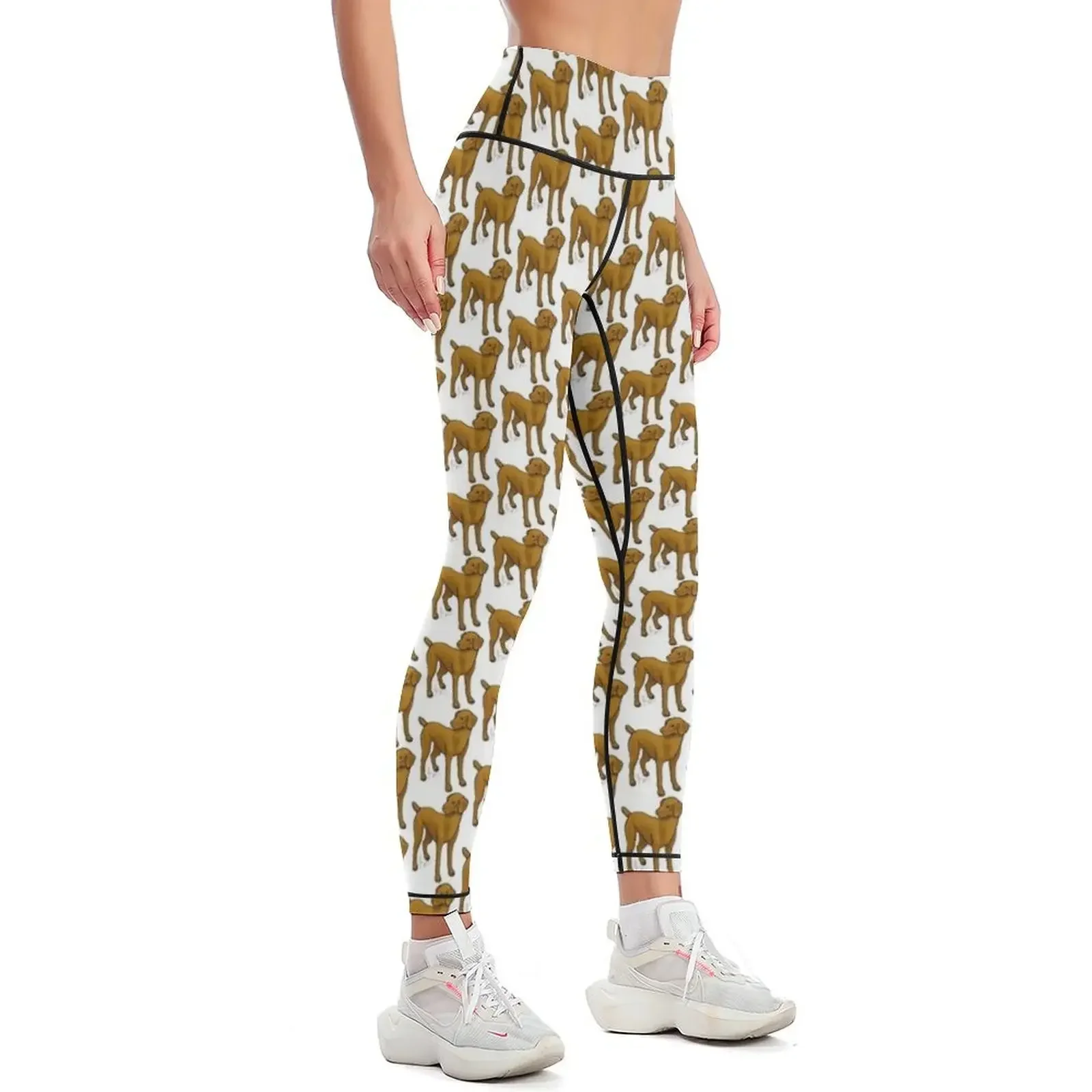 Vizsla - Golden Rust Leggings Women sportwear Female legging pants gym top joggers for Womens Leggings
