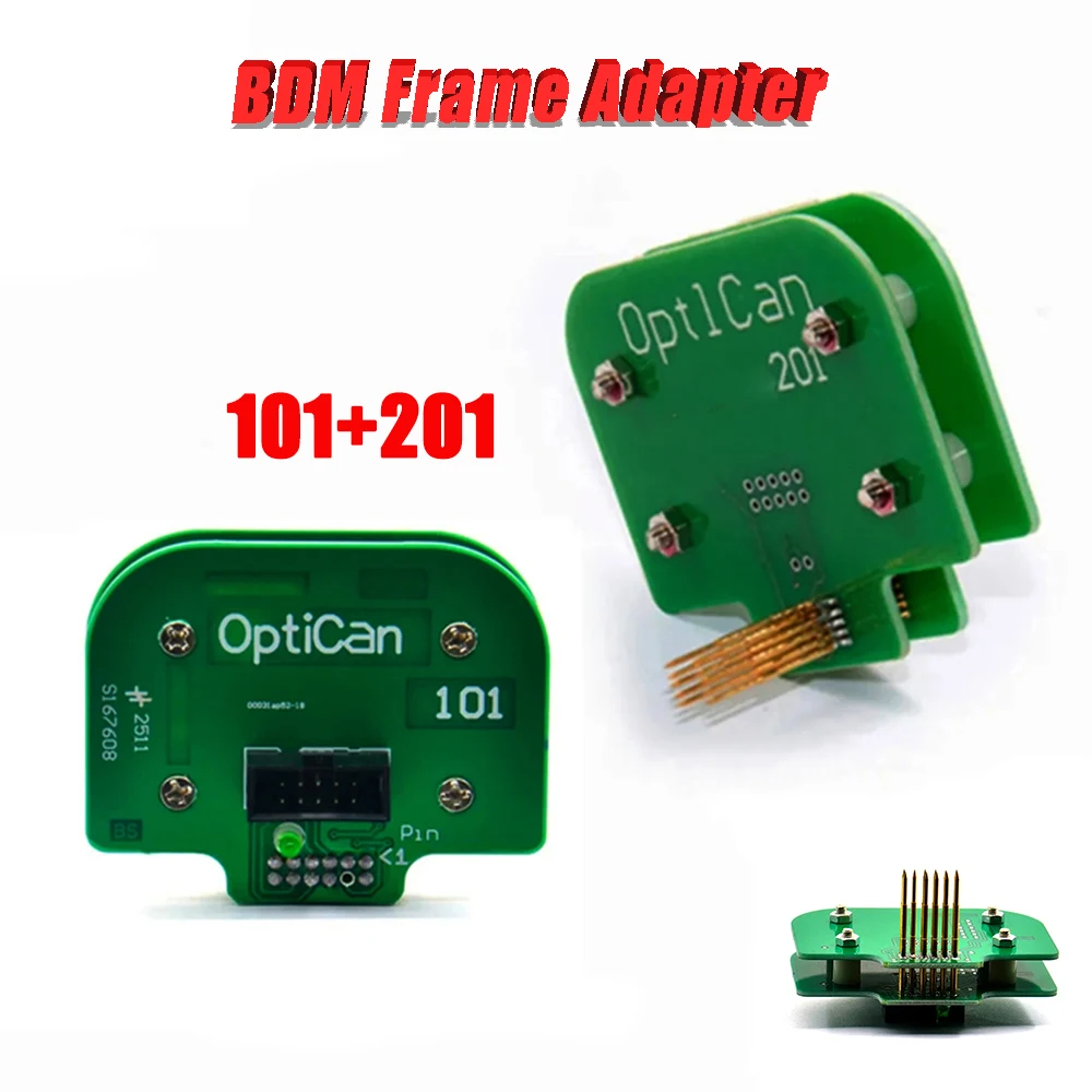 BDM Frame Adapter OBD 101 Optican 201 Frame Adapter BDM100 EDC16 OBD No.101 Optican NO.201 Probe BDM-100 Car Diagnostic Tool