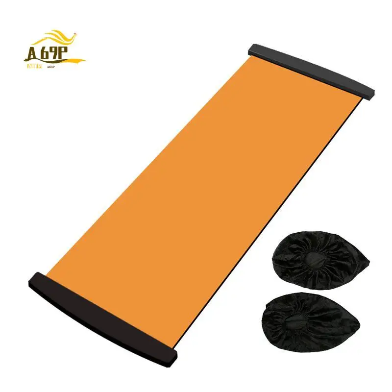 Tapis de glisse A69P-Yoga pour le sport et le fitness, plaque de glisse pour exercices de gainage, entraînement des jambes, équipement de gym