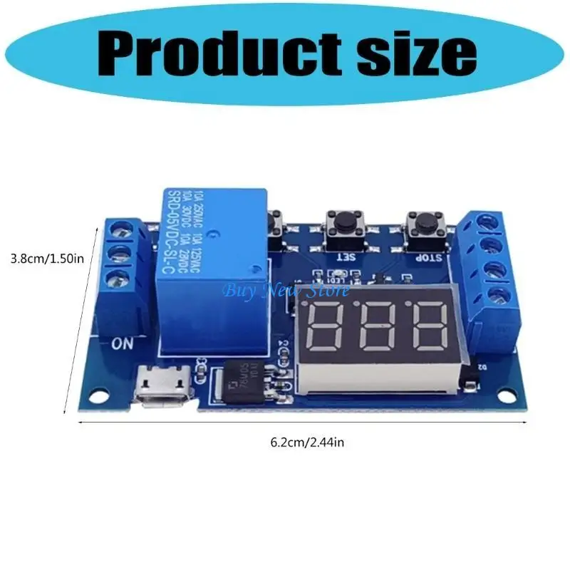 Picture 7: 20CE Adjustable Delay Timer Controller With Optocoupler Isolation Reverse Polarity Protective Permanent Memory Storage