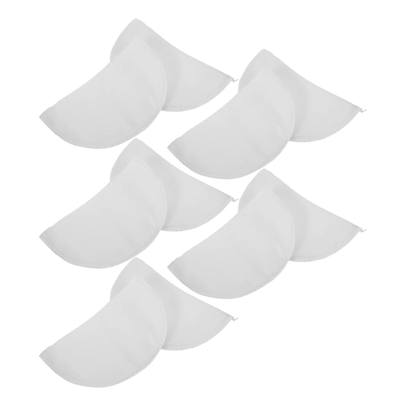 

5Pairs Sponge Shoulder Pads Breathable Padding for Women Suits Dresses Multipurpose Professional Casual