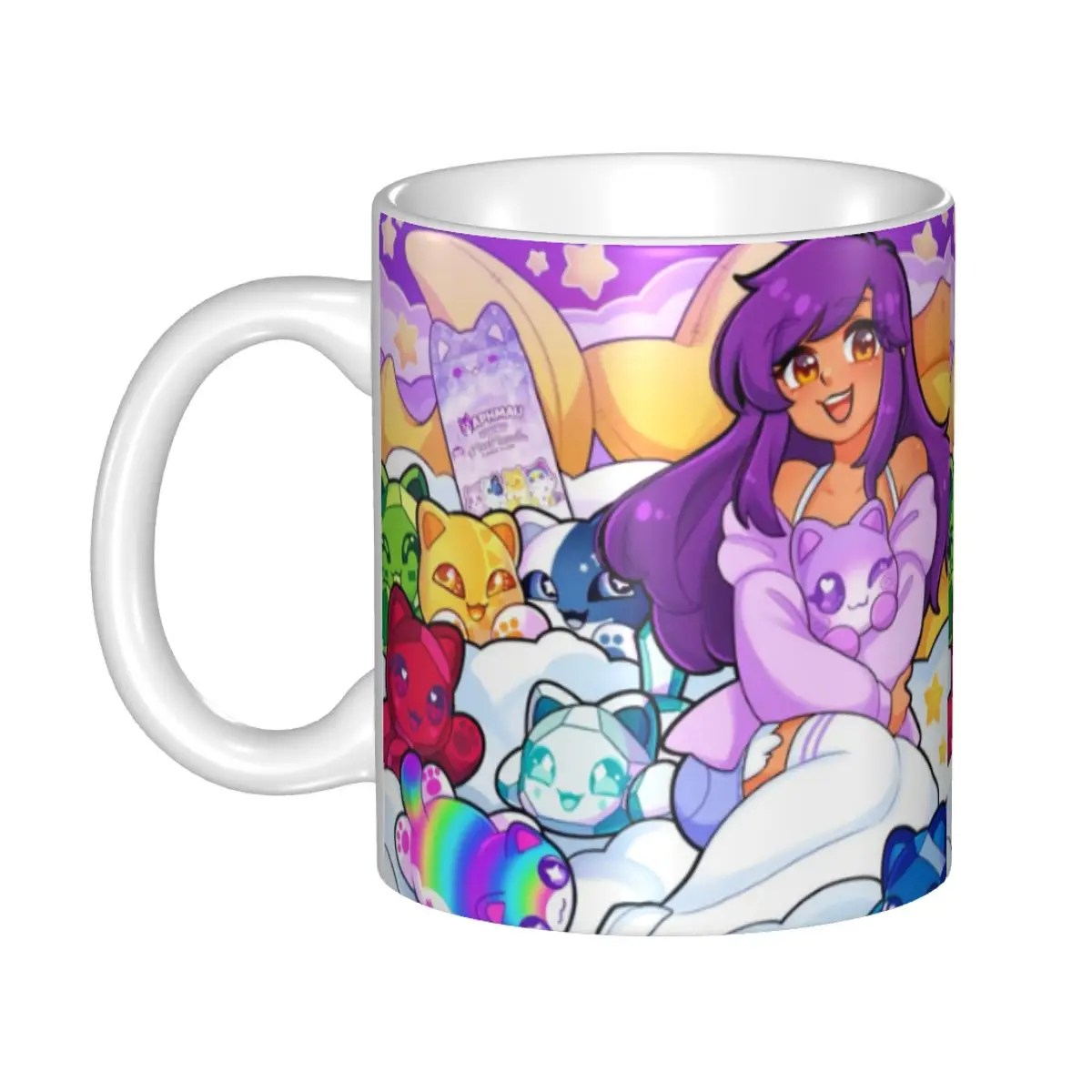 

Керамические кофейные кружки A-Aphmau, чашка для чая, чашки для молока, подарки, посуда для напитков, кофейная посуда
