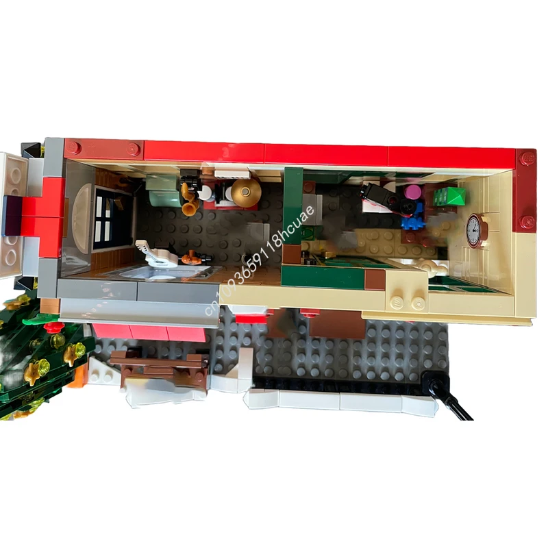 1126pcs MOC Holiday Main Street Corner Modular Innovative STEM Assembly Building Blocks Perfect Developing Skills Christmas Gift