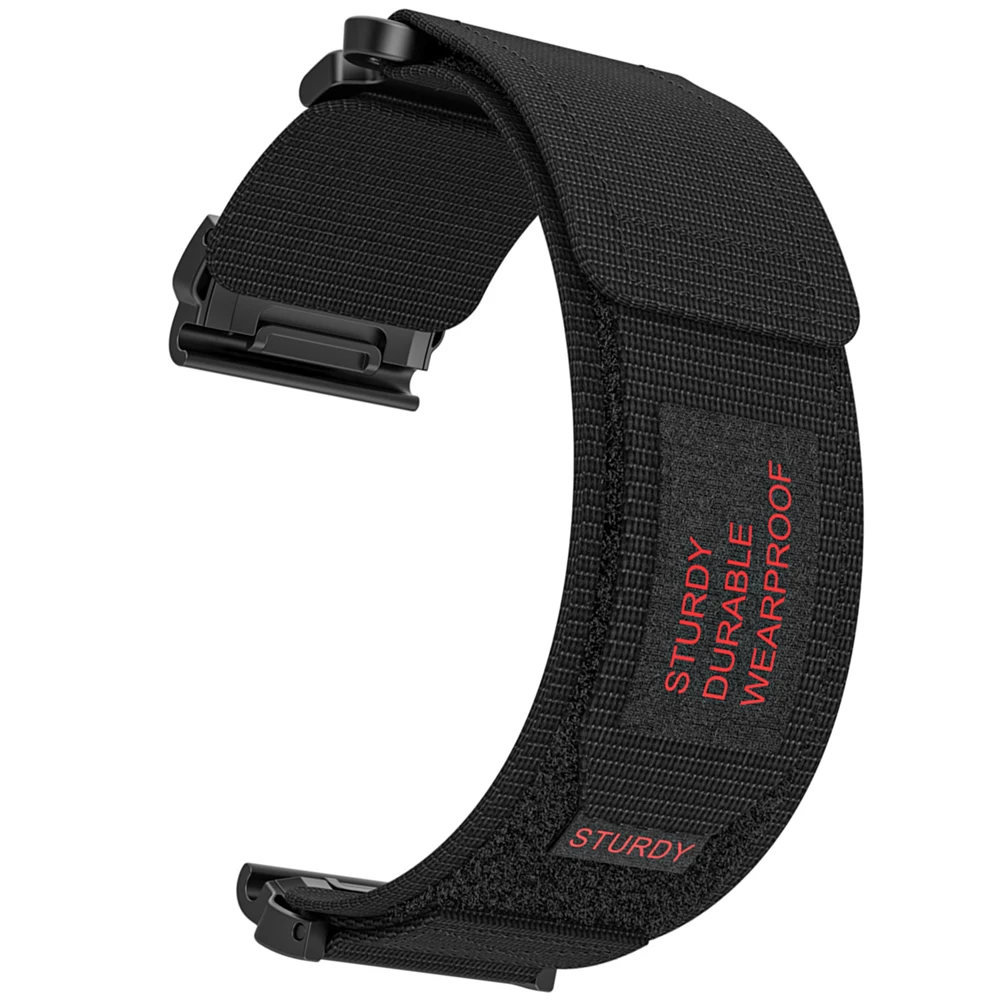 26 22mm cinturino in nylon per Garmin Fenix E 8 47mm 51mm 7 7X 6X 6Pro 5X Plus/965/955/EPIX/Enduro 3/Tactix 7 Pro cinturino per orologio intelligente