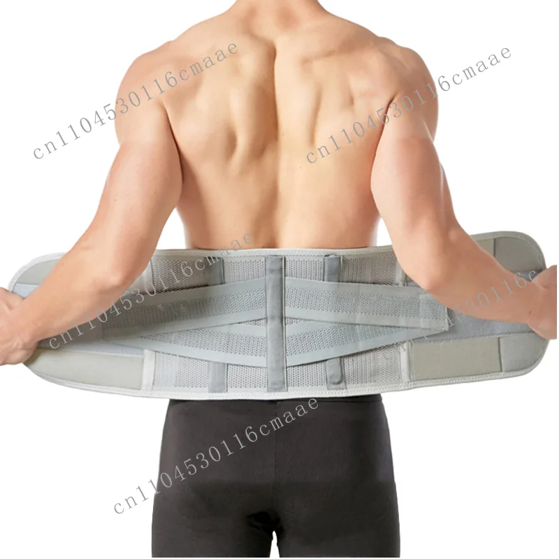 Adjustable flexible lower lumbar disc correction posture breathable compression elastic high waist abdominal strap