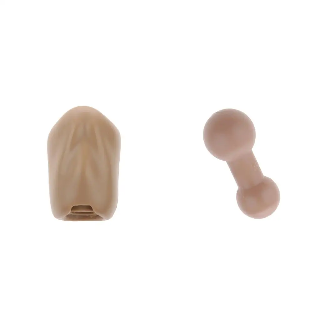 1 6 Scale Male Head Inner Ring Connector Durable ABS Plastic Fitting for 12 Inch Action Figures Accessory