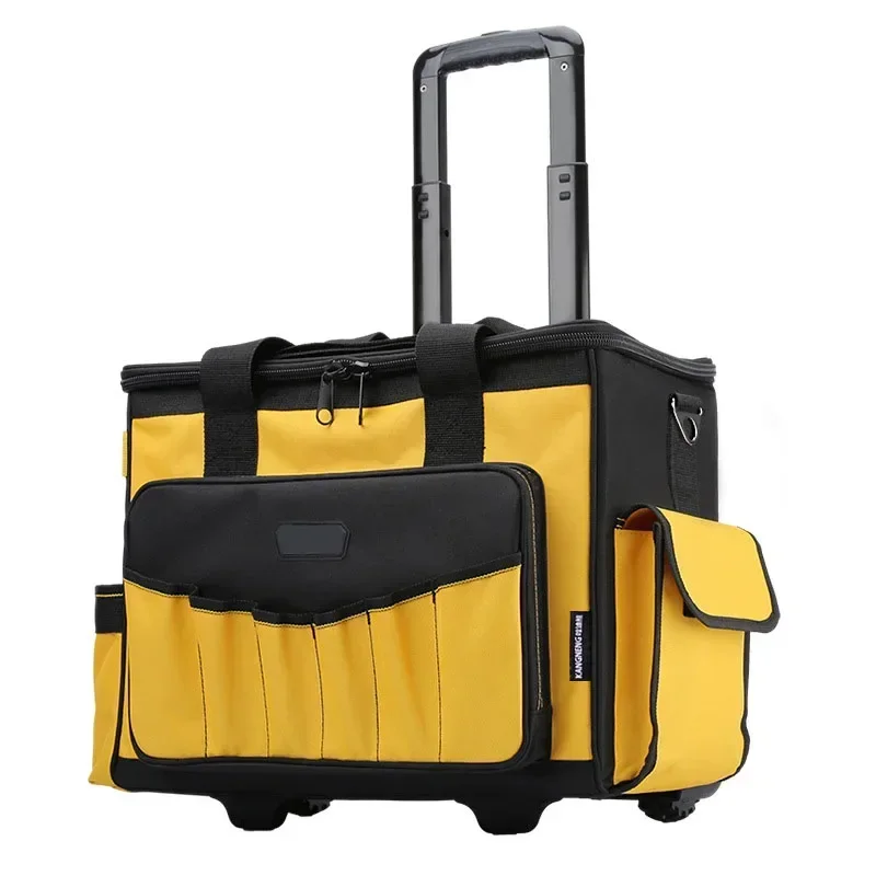 Hot Sale Trolley Wheel Toolbox Multifunction Roller Type Tool Trolley Case Large Capacity Thickening Wear-resistant Trolley Bag