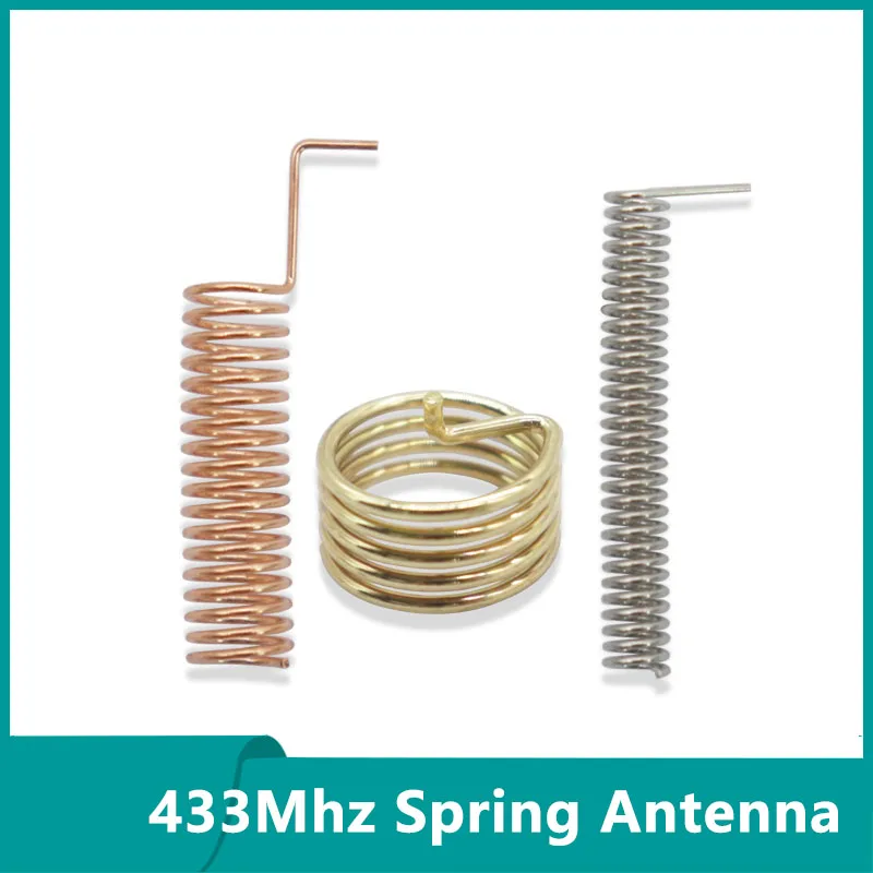 

100pcs Remote Control High Performance 433MHZ Helical Aerial Omni Internal Spring Coil Antenna For Plating PCB