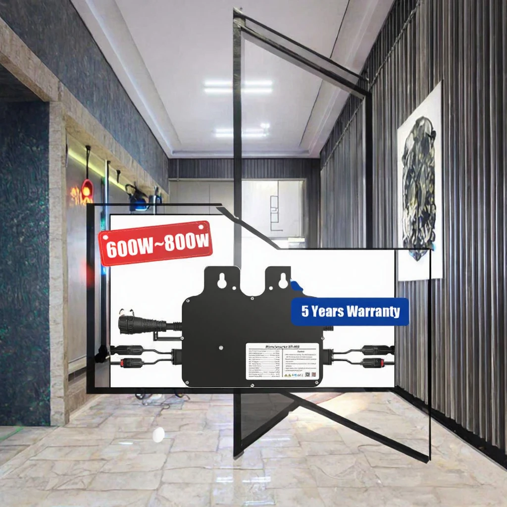 2026 New ACrevPOWER SP-800 VDE0126 VDE0145 Certified 600W Micro Inverter Grid-Connected Intelligent MPPT Controller