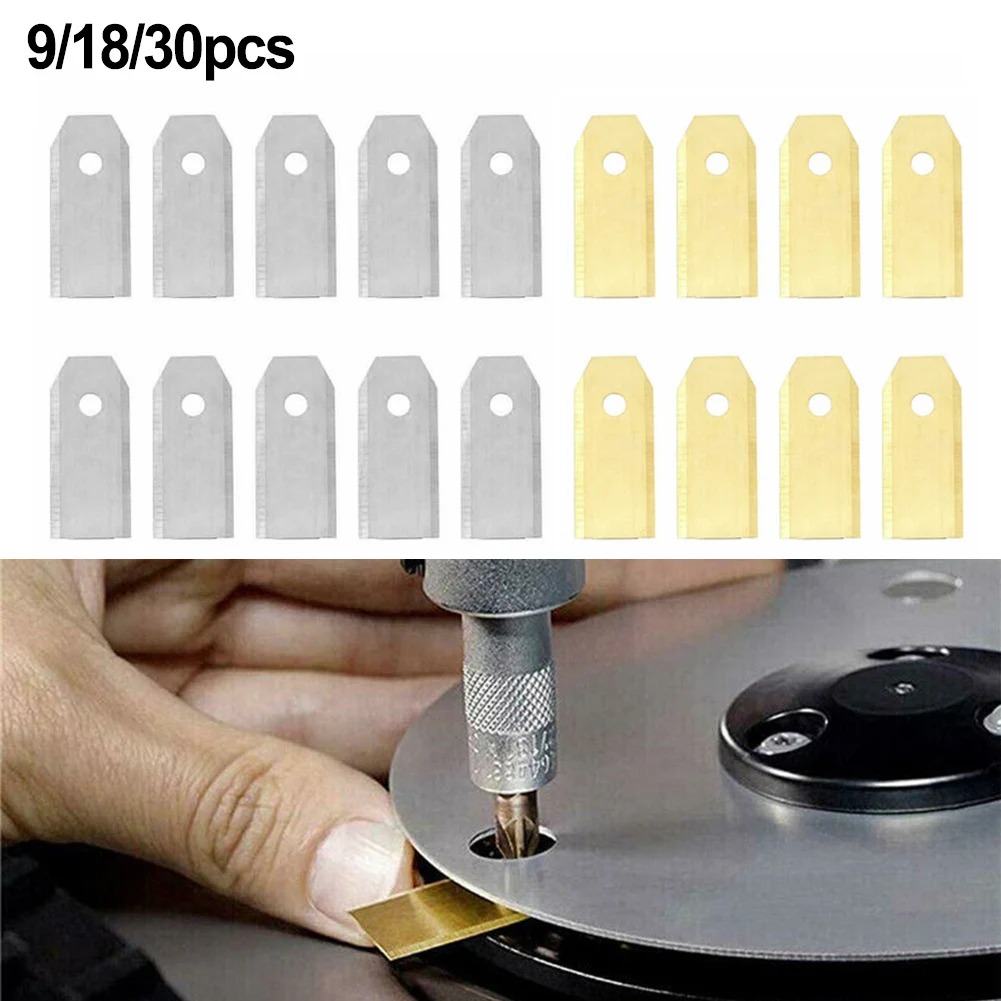 9/18/30 Pcs Blade Accessories For All Robotic Lawnmowers Lawn Mower Parts Rustproof Safety Home Garden Brand New