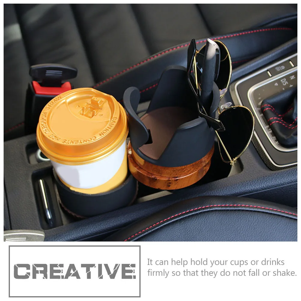 

Multifunctional Car Cup Holder Drink Expander Rotating Phone Rack Organizer Accessory Bottle Storage Cell Lightweight Easy