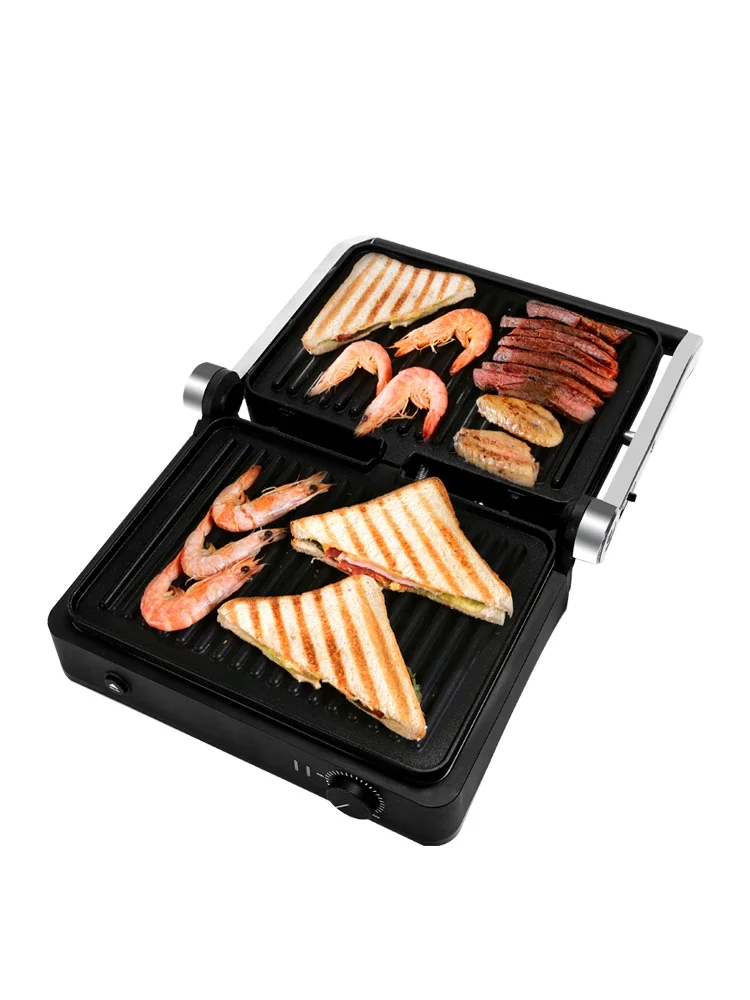 Multifunctional steak machine grilled steak electric frying pan household fully automatic double-sided sandwich machine burger