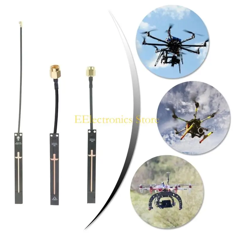 B03C 4.9G 5dBi Linear Polarization Antennae Video Transmitter for Drones and FPV Systems Stability Transmission