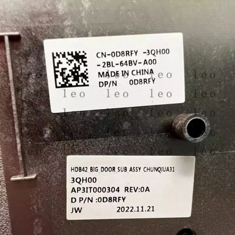 UI 0D8RFY لجهاز Dell Latitude 5430 E5430 غطاء سفلي للكمبيوتر المحمول غطاء قاعدة سفلي