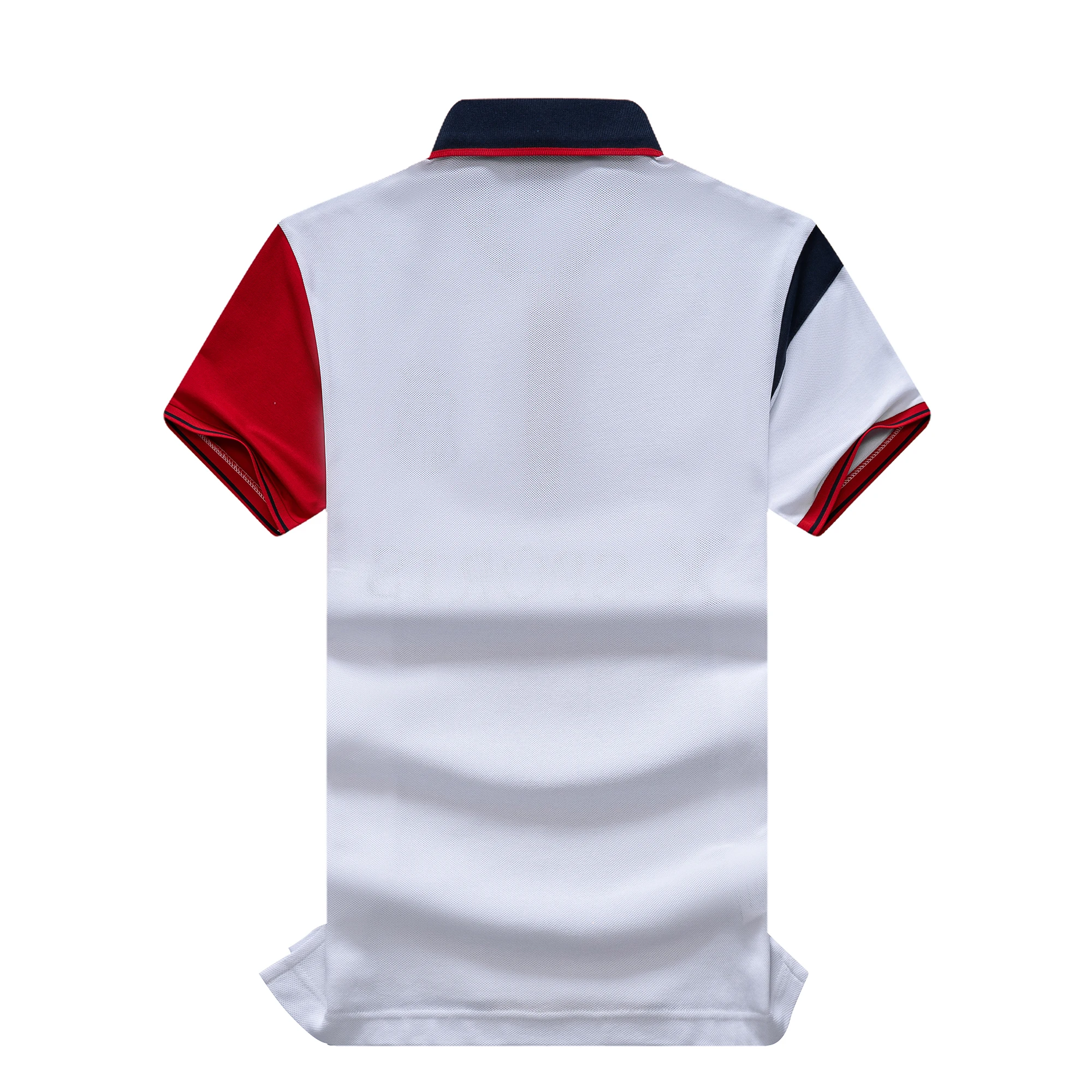Hot SellingMen's Polos Shirts Short Casual X-Sports Sleeve Contrast Color Embroider Collar Tee Shirts