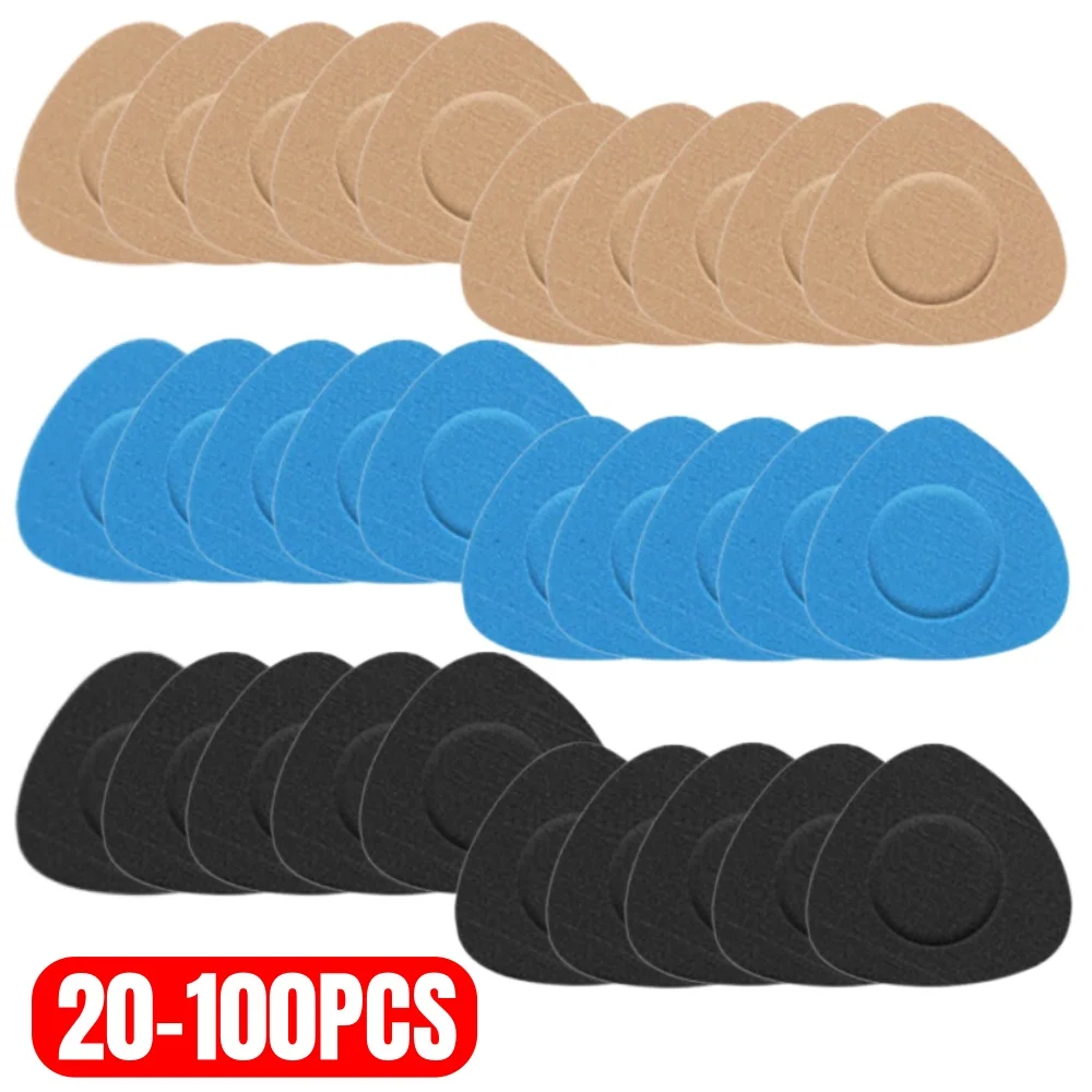 20-100Pcs Sensor Adhesive Patch Blood Glucose Sensor Fixed Patch Blood Glucose Monitoring Probe Motion Traceless Invisible
