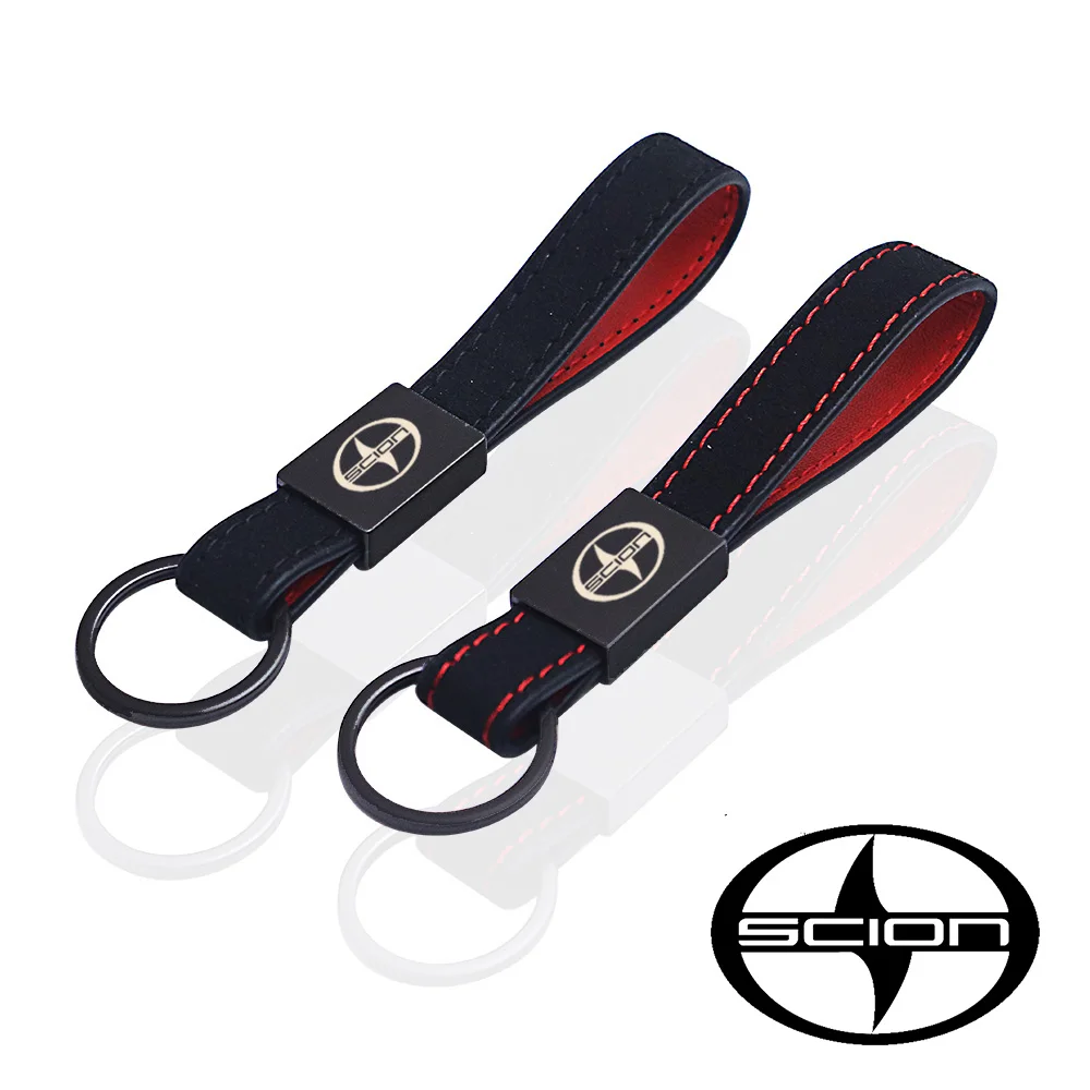 

for Toyota scion XA XB XD IQ TC car key chain leather keychain Car Accessories