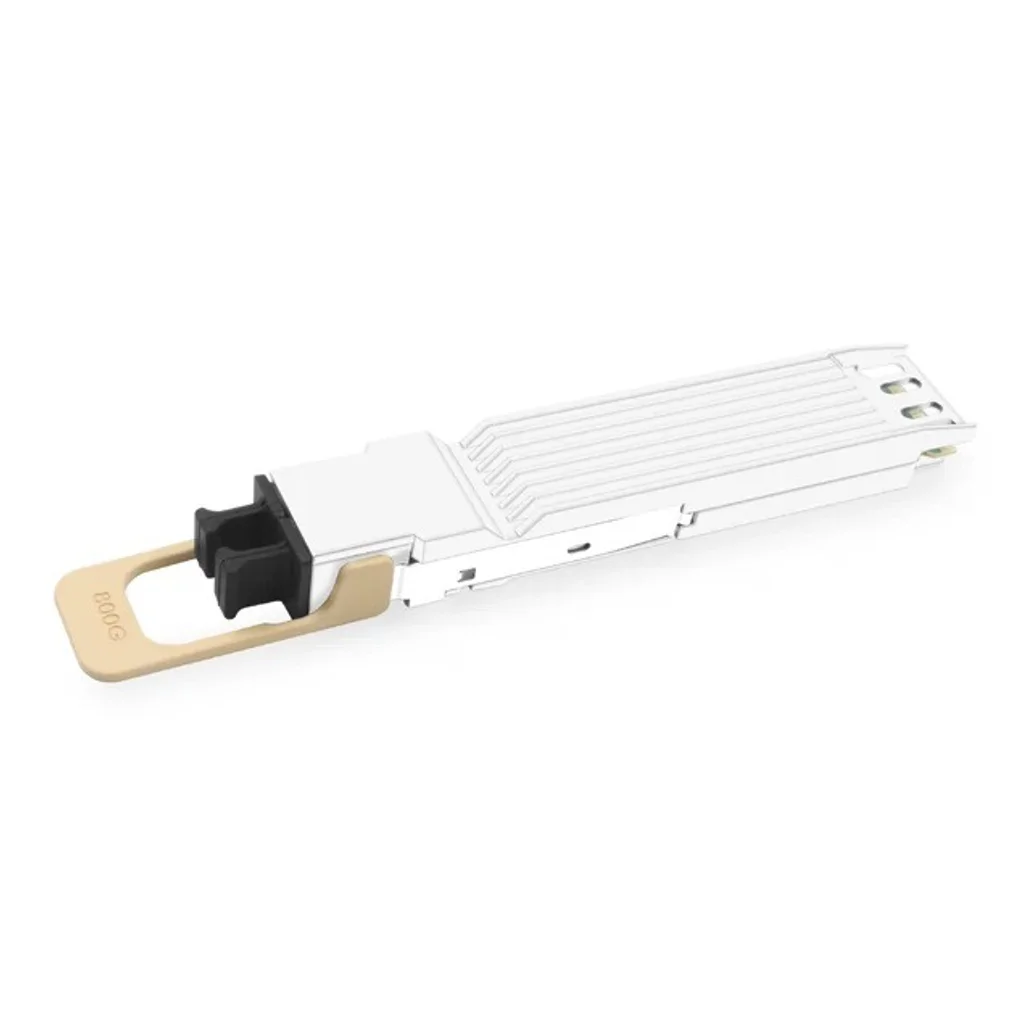 Dual Port 800Gb/s OSFP 2x400G SR8 PAM4 Optical Module 850nm 100m DOM Dual MPO for Network Communication