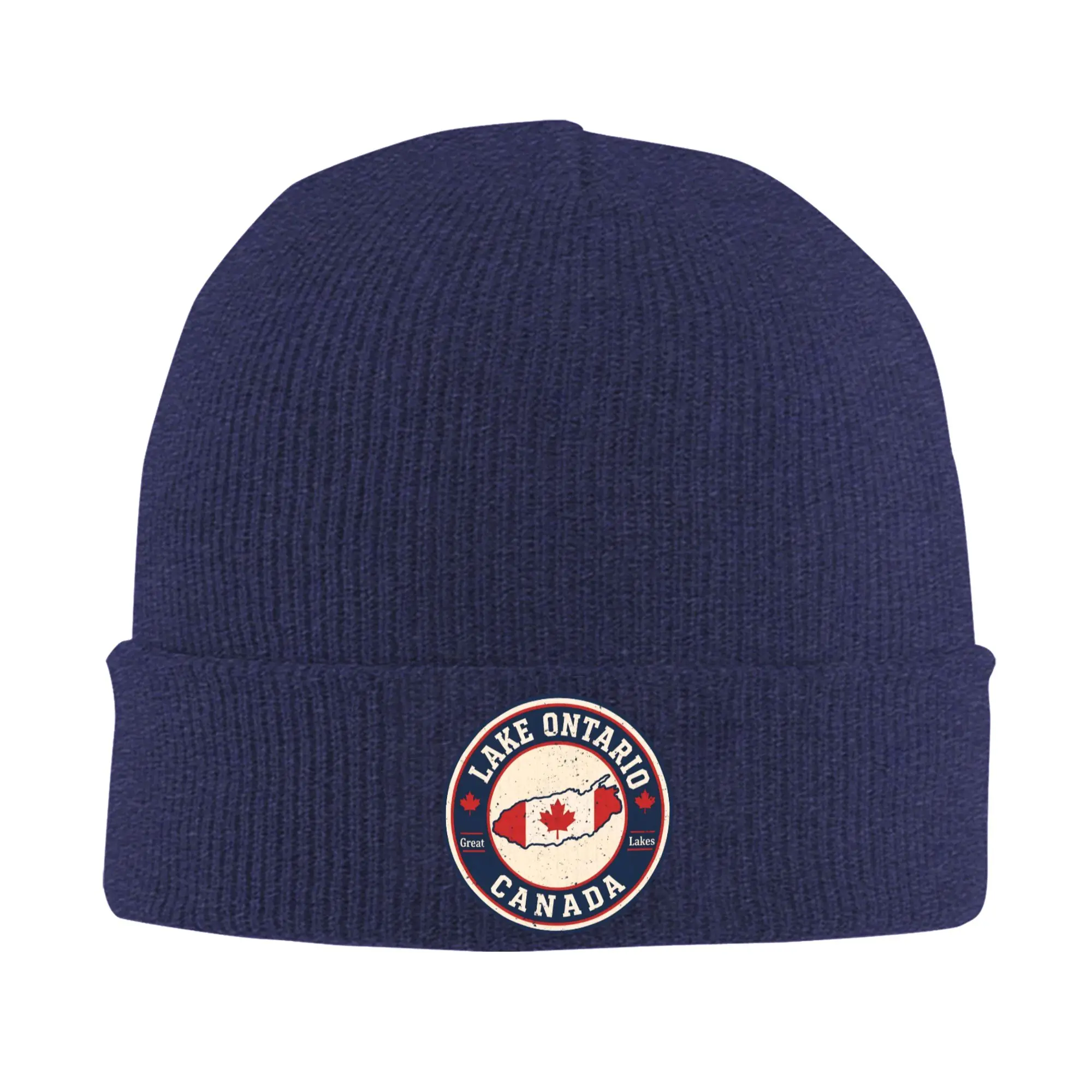 Lake Ontario Est 1615 Canada Hats Autumn Winter Skullies Beanies Baggy  Caps Men Women Acrylic Knitted Hat